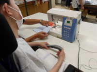 作業学習の様子①
