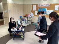 訪問教育　医療センターでの卒業式